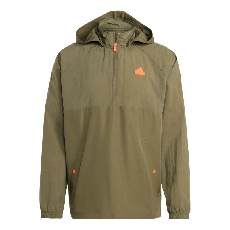 adidas Lift Your Mind Windbreaker Jacket 'Green' IP3727 sold by KicksCrew