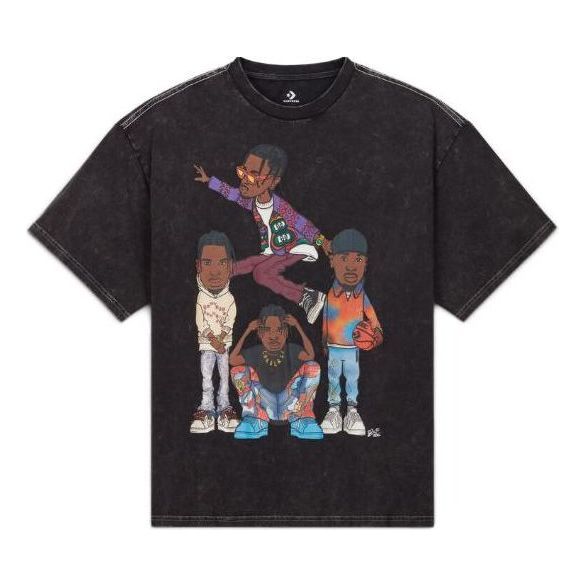 Converse Shai Gilgeous-Alexander Player T-Shirt 'Black' 10024969-A01 sold by KicksCrew