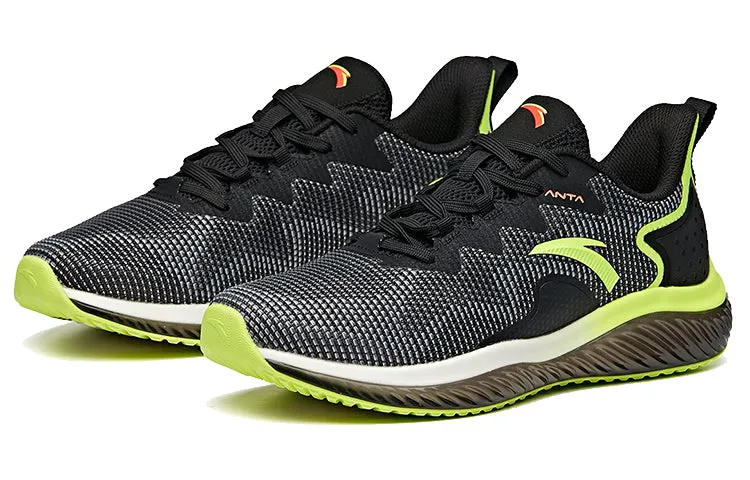 ANTA Running Series Sneakers 'Black Lime Green' 112025599-4 sold by KicksCrew product image thumbnail 2