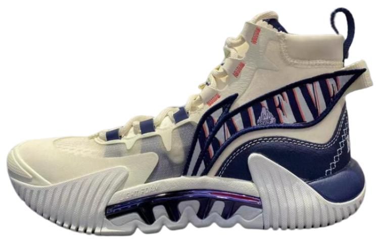Li-Ning Badfive 2 High 'White Blue' ABFR001-17 sold by KicksCrew product image thumbnail 2