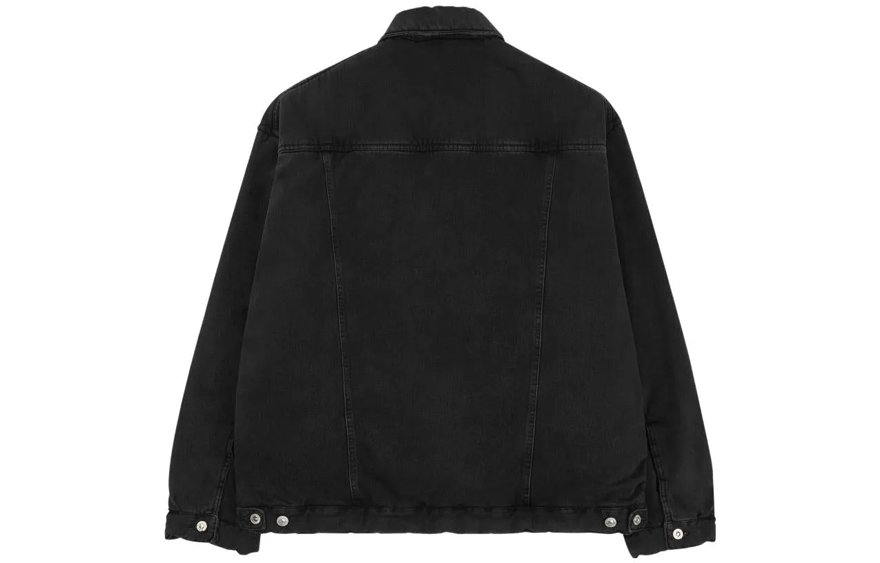 Balenciaga Padded Japanese Denim Jacket 'Black' 681689TIWA21440 sold by KicksCrew product image thumbnail 2