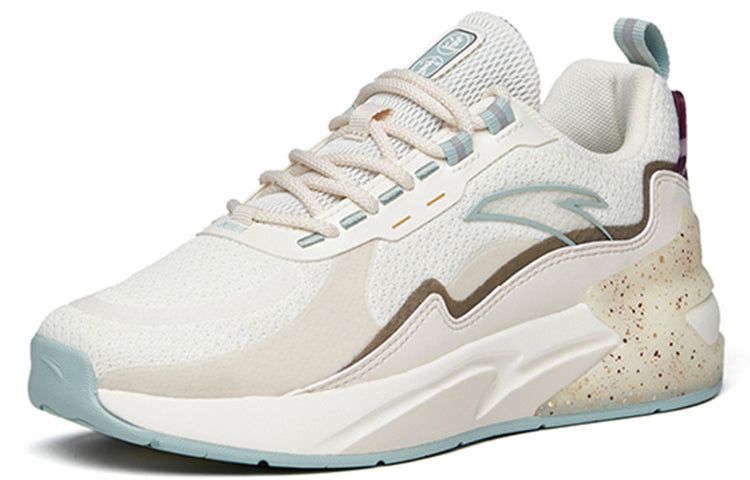 (WMNS) ANTA Casual Sportswear Sneakers 'White Beige Brown' 922218873-2 sold by KicksCrew product image thumbnail 3