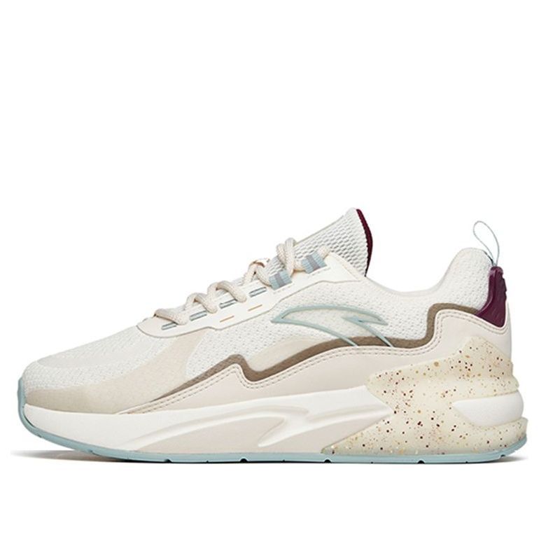 (WMNS) ANTA Casual Sportswear Sneakers 'White Beige Brown' 922218873-2 sold by KicksCrew