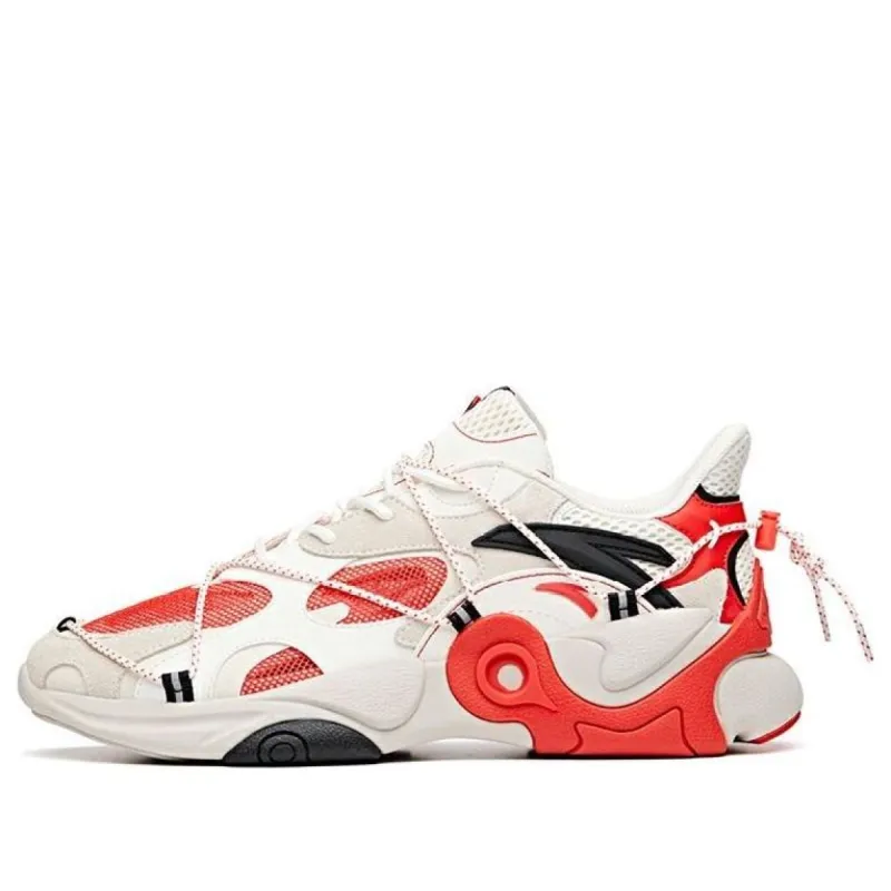 ANTA Split Low 'White Red Black' 912028850-3 sold by KicksCrew