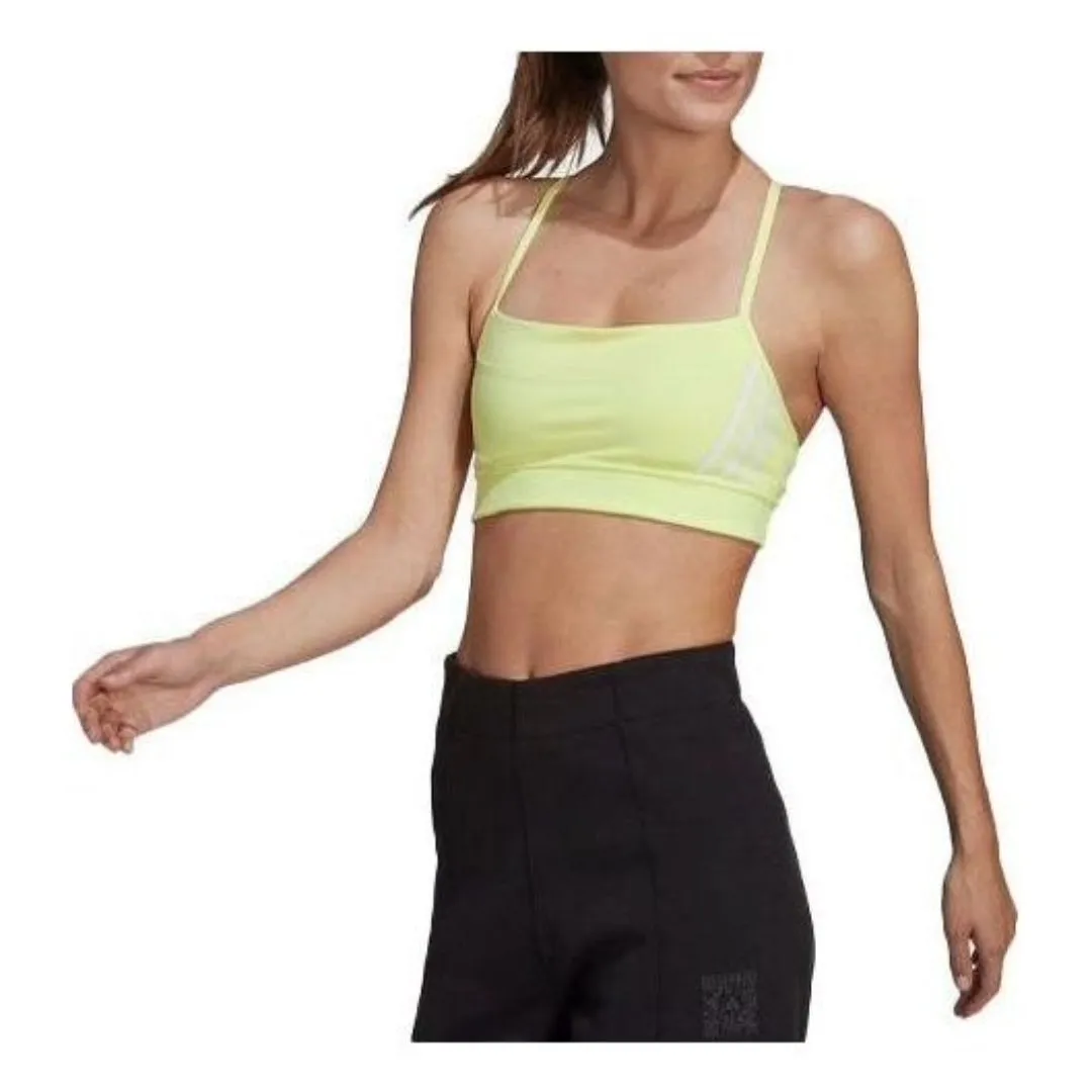 (WMNS) adidas x Karlie Kloss Light-Support Bra 'Yellow' HC1438 sold by KicksCrew product image thumbnail 2