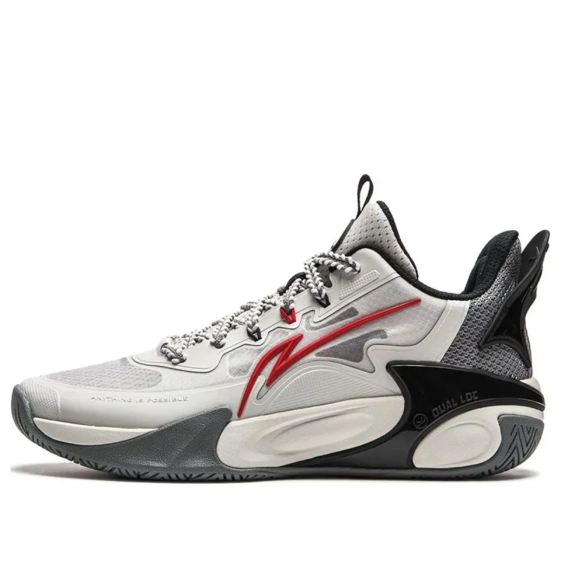 (GS) Li-Ning Wind Shadow 2.0 'White Black Red' YKBU072-3 sold by KicksCrew