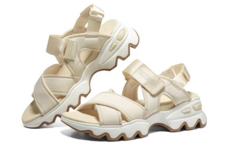 (WMNS) Skechers Big Lug Sandals 'Cream White' 119710-OFWT sold by KicksCrew