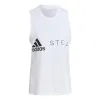 (WMNS) adidas by Stella McCartney Sportswear Logo Tank Top 'White Black' HA8972 sold by KicksCrew