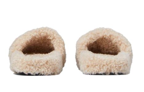 (WMNS ) Balenciaga Furry Slides 'Beige' 654261W2DO19796 sold by KicksCrew