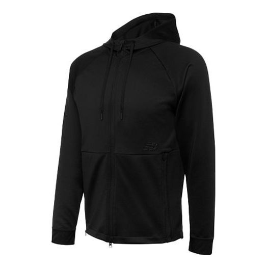 New Balance Sportswear Hooded Jacket 'Black' AMJ01051-BK sold by KicksCrew