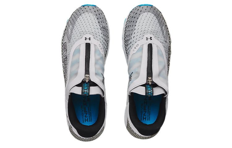 Under Armour HOVR Infinite 3 Storm Running Shoes 'White Grey Blue' 3024223-103 sold by KicksCrew product image thumbnail 5