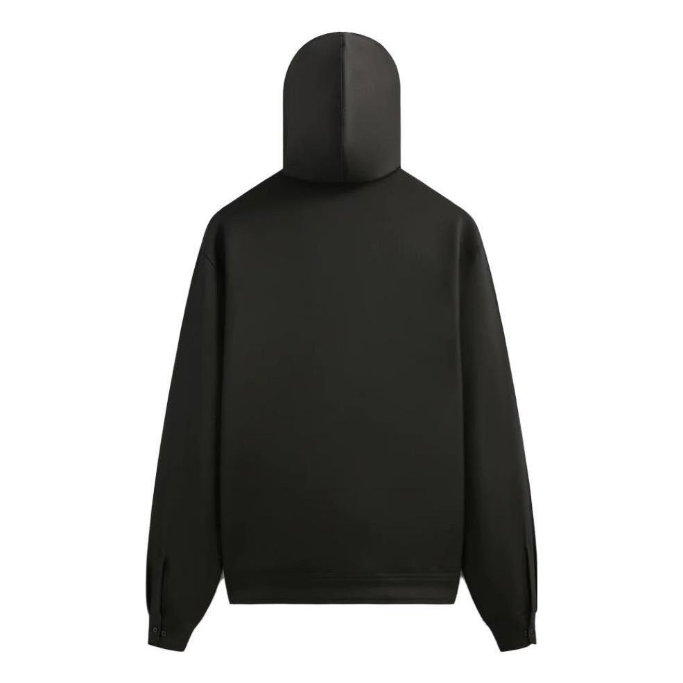 KITH Double Weave Selfridge Zip Up Hoodie 'Black' KHM031412-001 sold by KicksCrew product image thumbnail 2