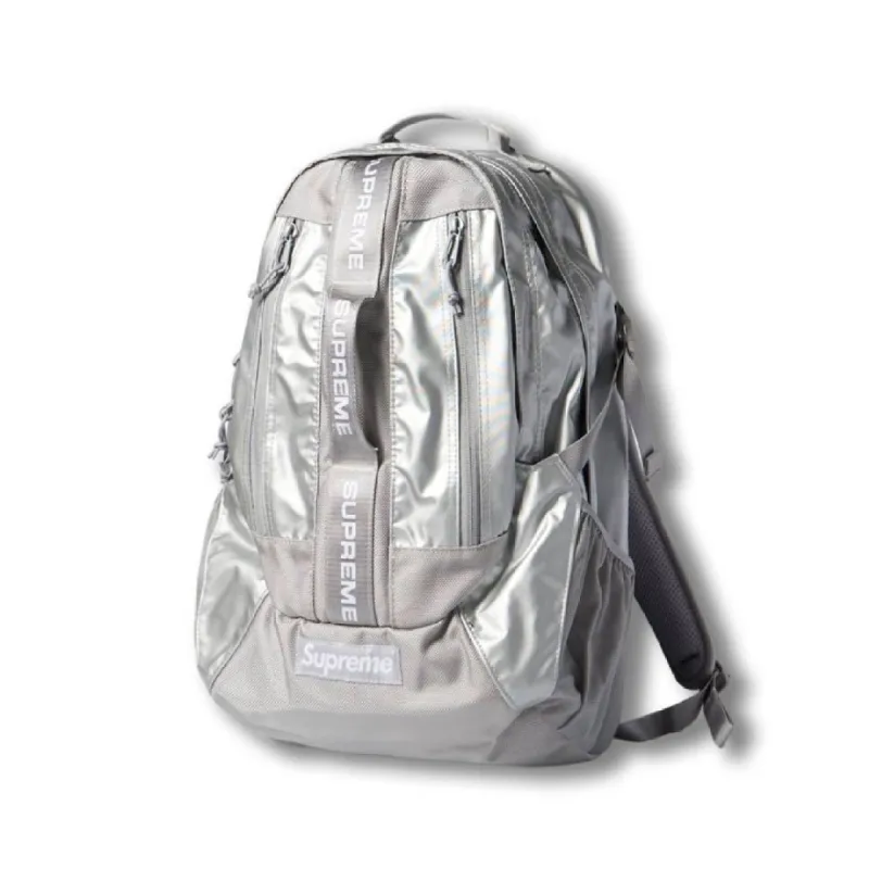 Supreme Backpack 'Silver' SUP-FW22-054 sold by KicksCrew
