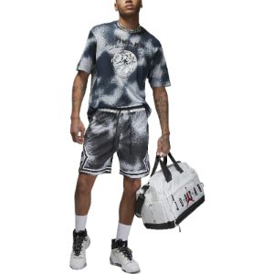 Air Jordan Dri-FIT Sport Diamond Shorts 'Dark Smoke Grey White Black' FB7576-070 sold by KicksCrew