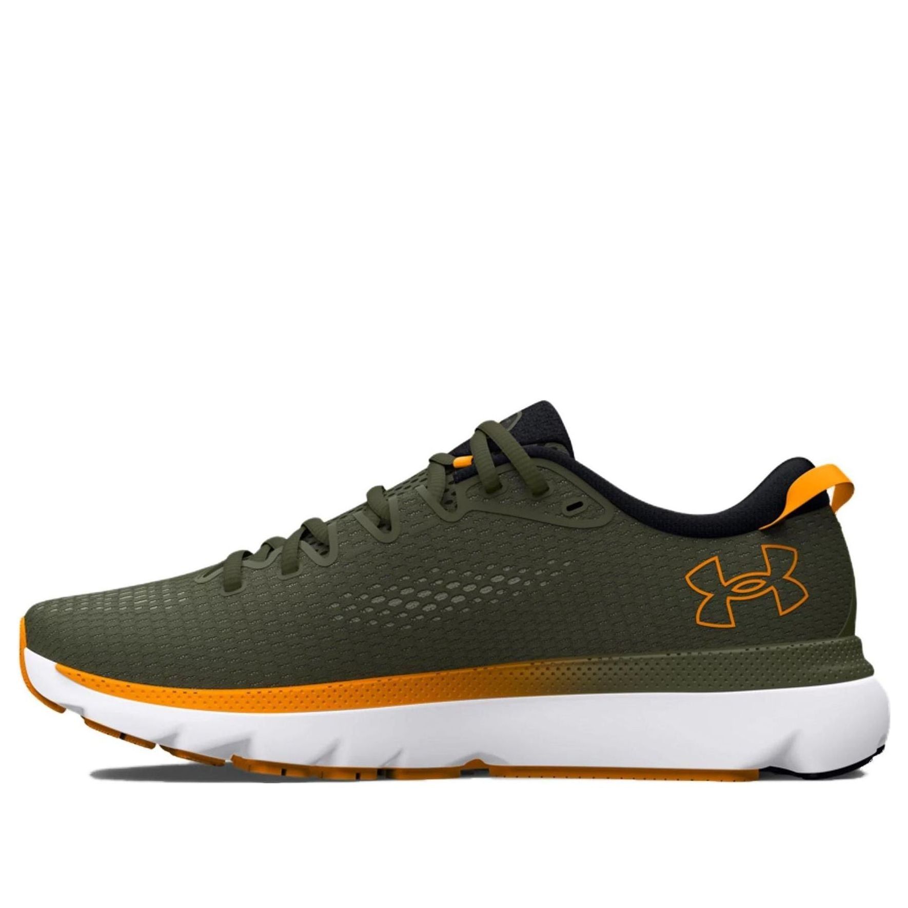 Under Armour HOVR Infinite 5 Running Shoes 'Green Orange' 3026545-302 sold by KicksCrew