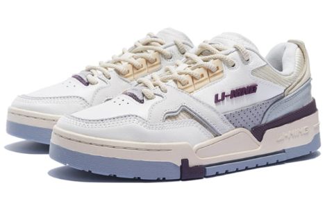 (WMNS) Li-Ning 001 BTC SP 'White Purple' AZGS092-1 sold by KicksCrew