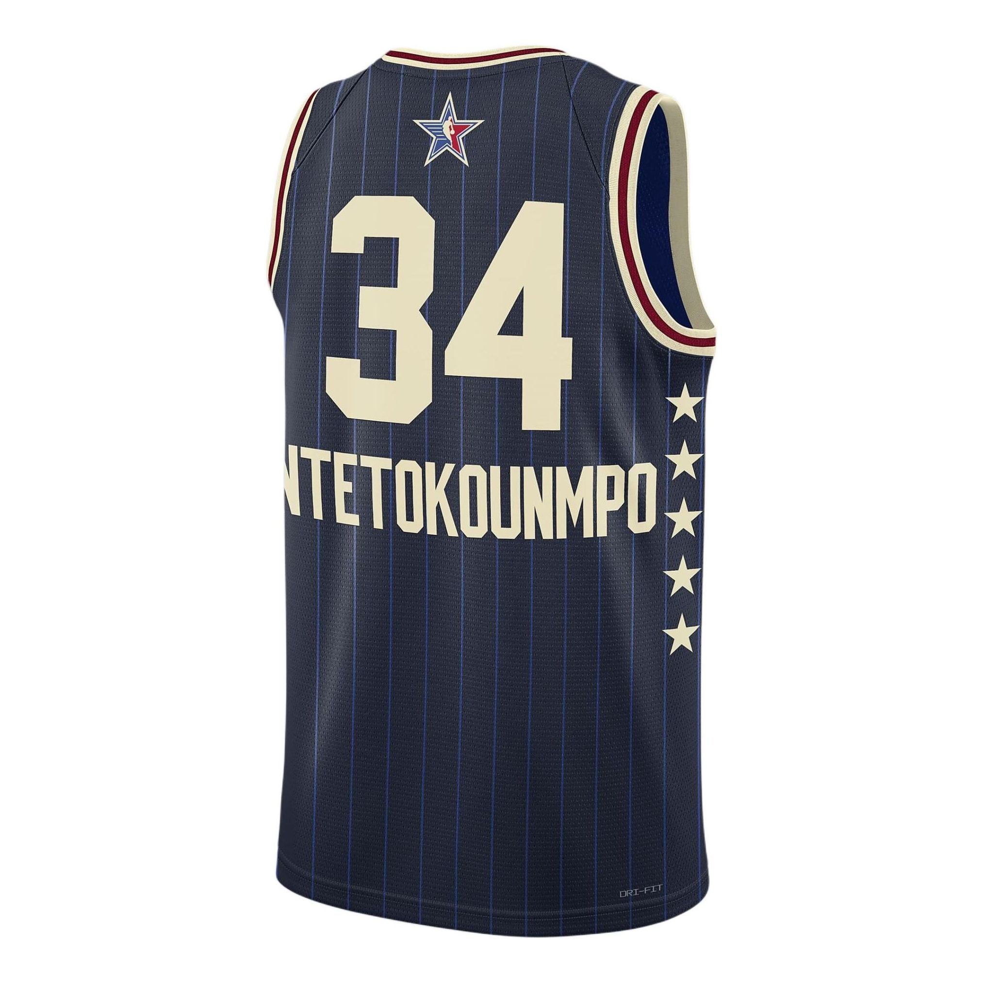 Air Jordan x NBA All-Star Swingman Basketball Jersey 'Giannis Antetokounmpo 34' FQ7747-429 sold by KicksCrew product image thumbnail 2