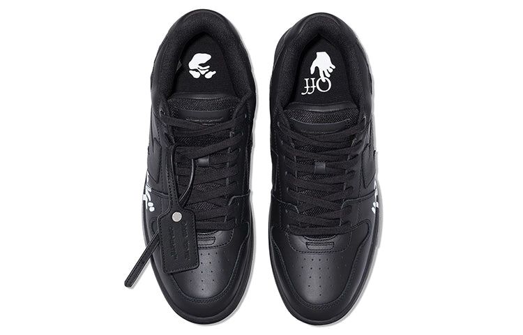 Off-White Out Of Office Low-Top For Walking Sneaker 'Black White' OMIA189F21LEA0031001 sold by KicksCrew product image thumbnail 5