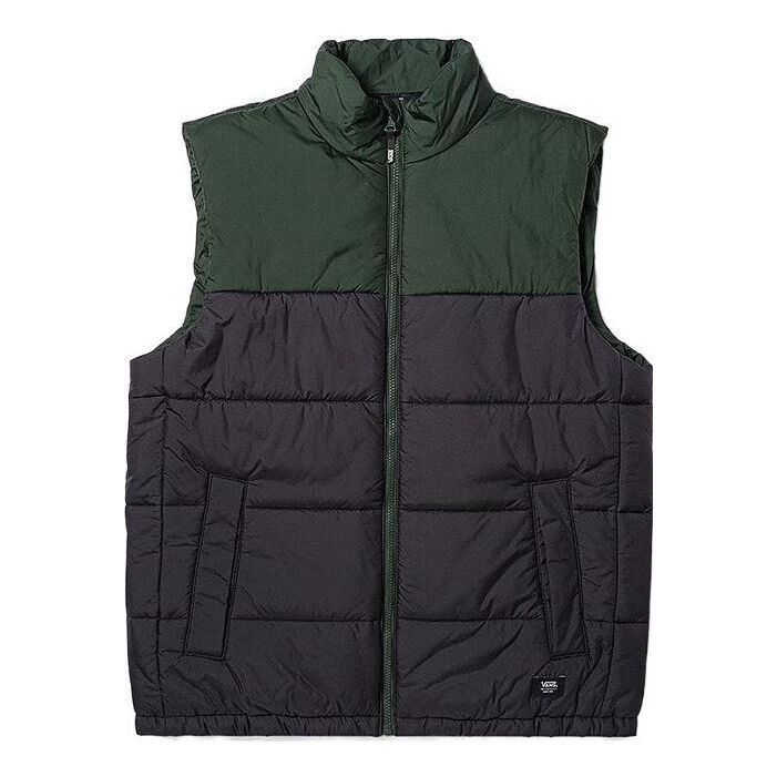 Vans Norris MTE-1 Puffer Vest 'Black Green' VN000A8ACM3 sold by KicksCrew
