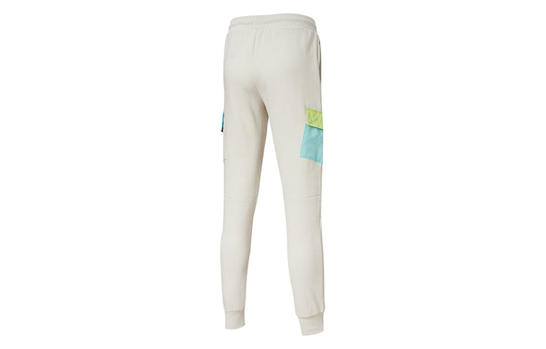 Puma Patched Track Pants 'White Blue' 532182-05 sold by KicksCrew product image thumbnail 2
