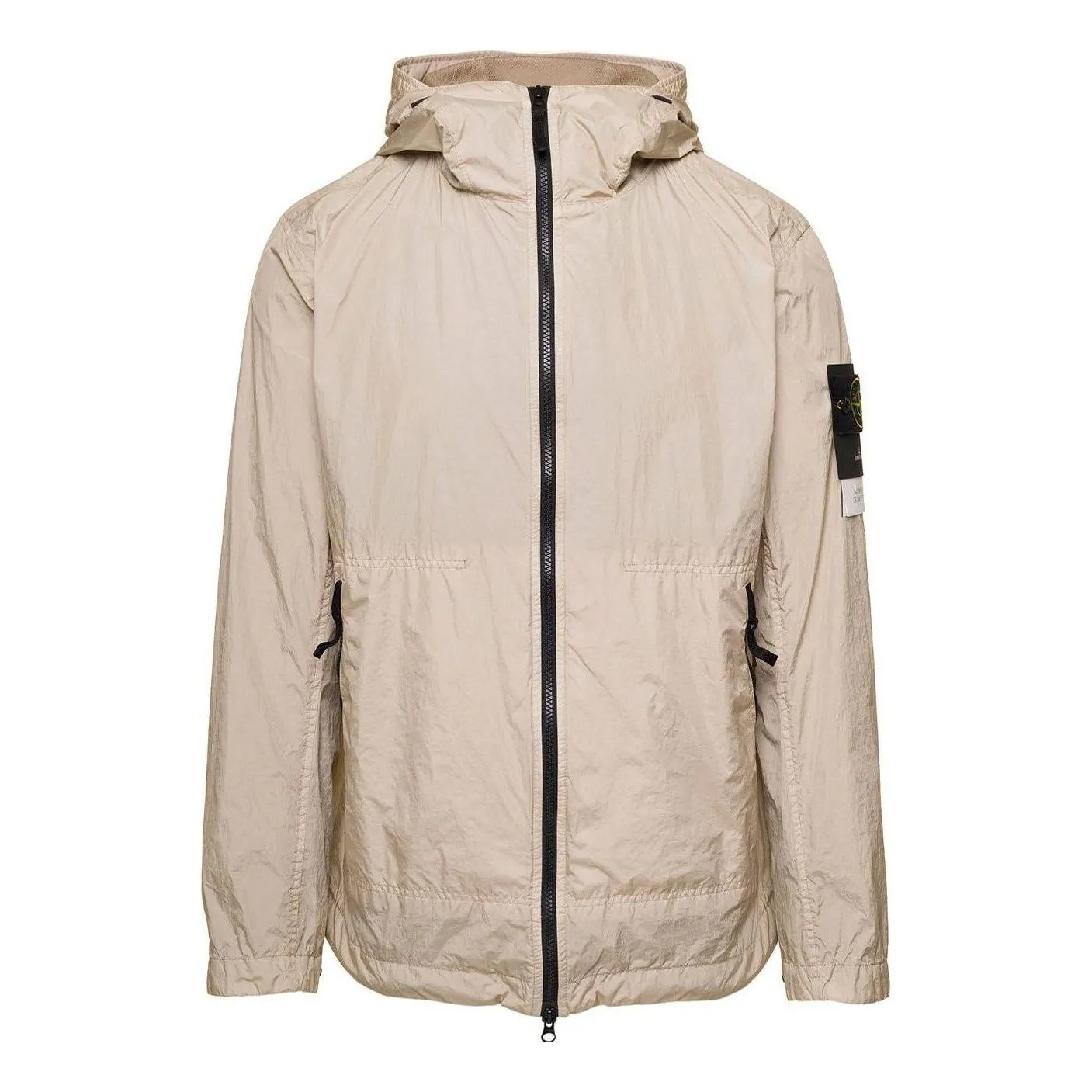 STONE ISLAND Crinkle Reps Hooded Jacket 'Dove Grey' 781540522-V0092 sold by KicksCrew