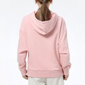 (WMNS) Puma Classics Logo Hoodie 'Pink Gold White' 531385-15 sold by KicksCrew