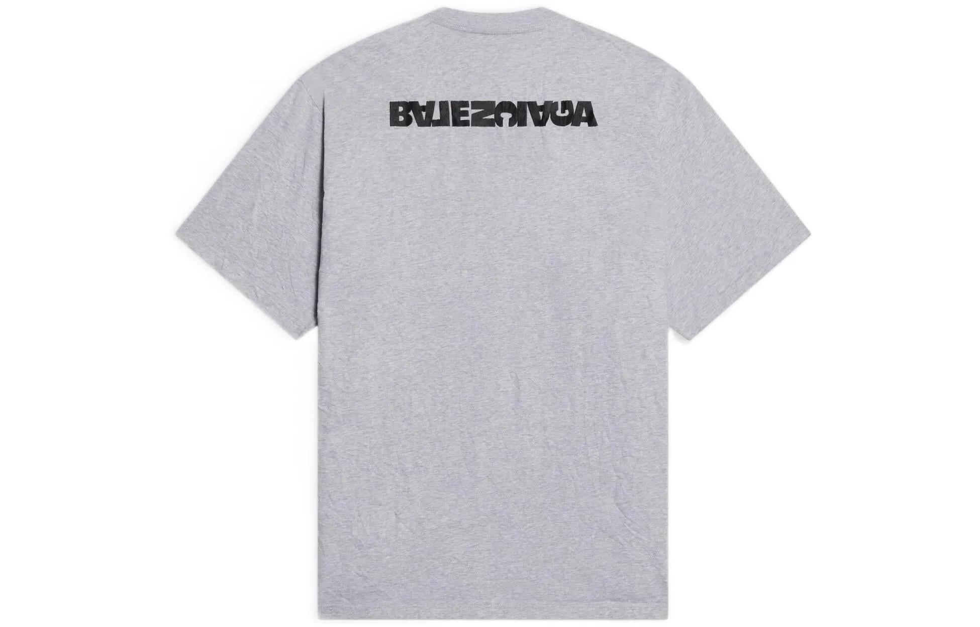 Balenciaga Turn Slit T-Shirt 'Grey Black' 675016TLVB31167 sold by KicksCrew product image thumbnail 2