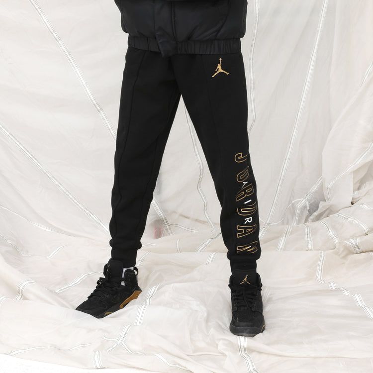 (GS) Air Jordan Take Flight B&G Fleece Pants 'Black' JD2142067GS-001 sold by KicksCrew product image thumbnail 5
