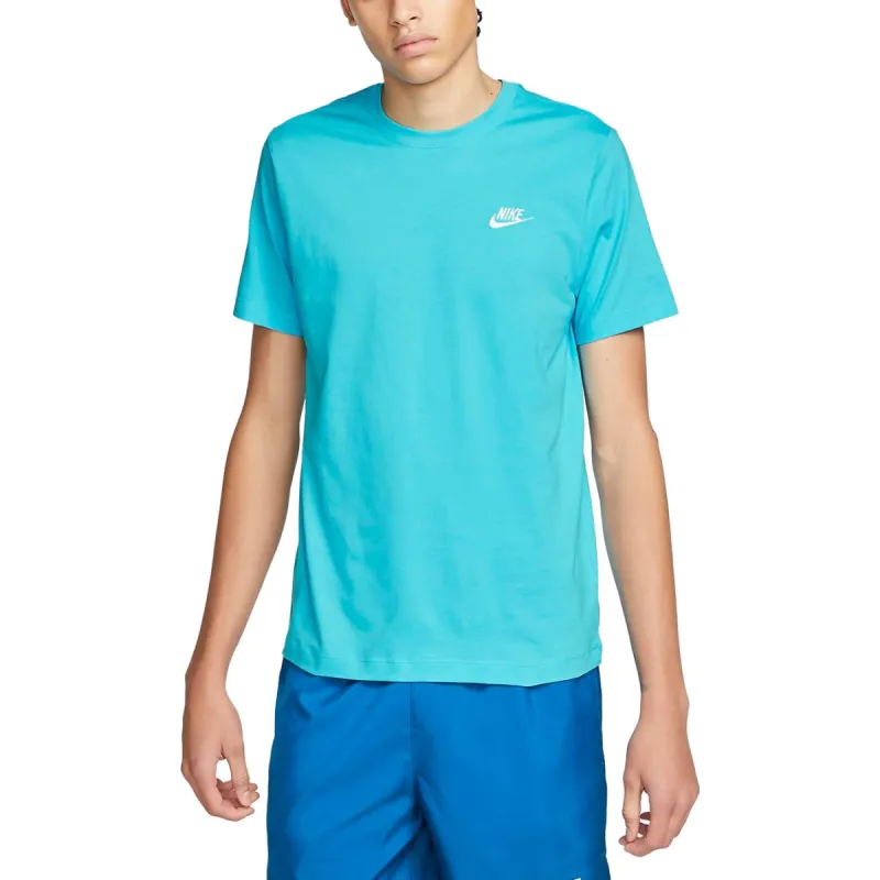 Nike Sportswear Club T-Shirt 'Ocean Blue' AR4997-416 sold by KicksCrew