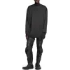 Balenciaga Bb Oversized Turtleneck Sweater 'Black' 768862T62241000 sold by KicksCrew