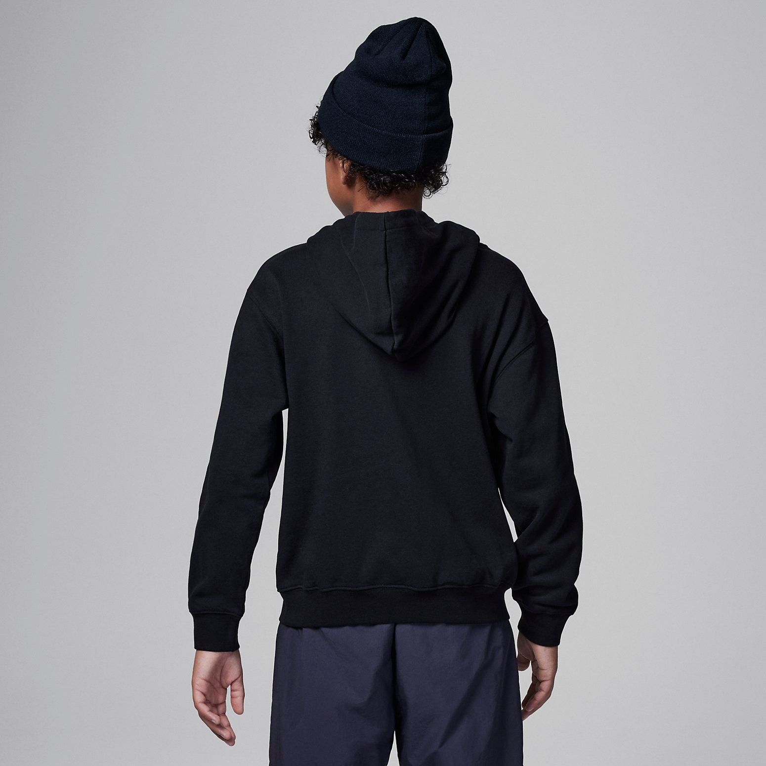 Air Jordan Flight Fleece Hoodie 'Black' FZ6403-010 sold by KicksCrew product image thumbnail 3