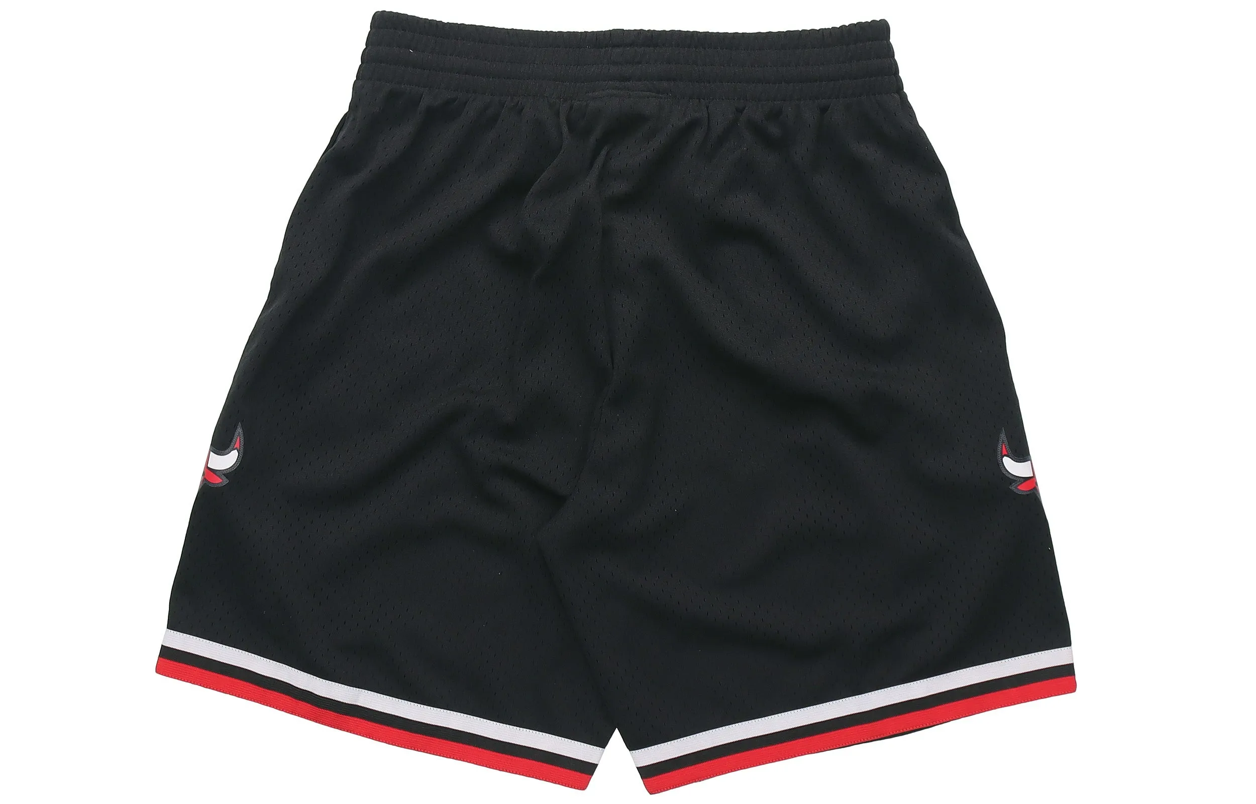 Mitchell & Ness NBA Swingman Shorts Chicago Bulls Alternate 1997-98 'Black Red' SMSHAC18023-CBUBLCK97 sold by KicksCrew product image thumbnail 2