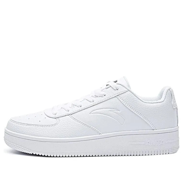ANTA Skateboarding Series Sneakers 'Triple White' 11731194-1 sold by KicksCrew