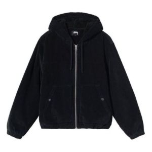 Stussy Cord Work Jacket 'Black' 115605 sold by KicksCrew
