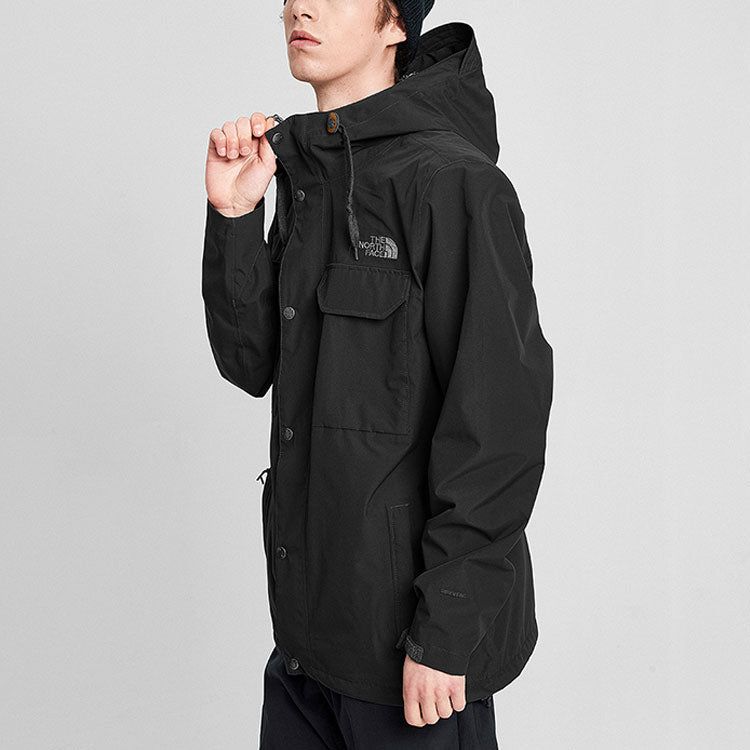 THE NORTH FACE Dryvent Down Puffer Hood Jacket 'Black' NF0A497F-JK3 sold by KicksCrew product image thumbnail 4