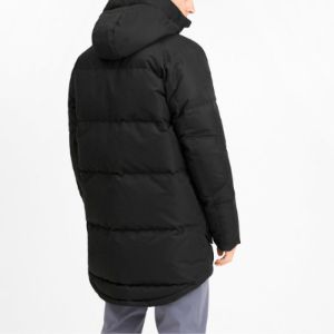 Puma Logo Down Jacket 'Black' 580874-01 sold by KicksCrew