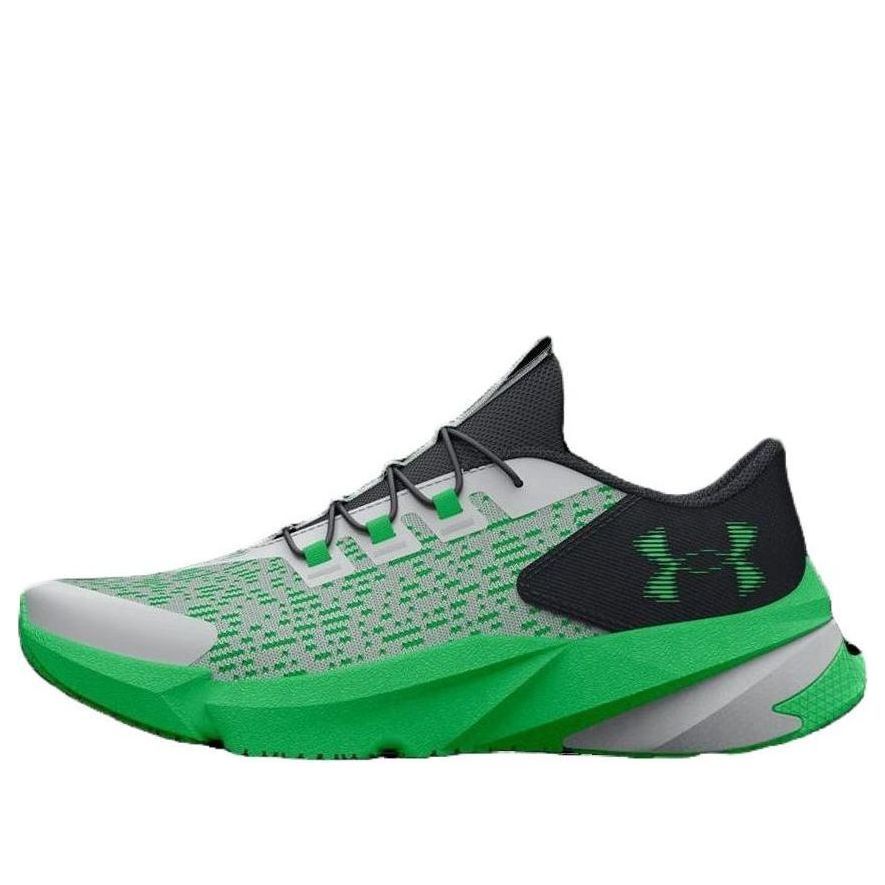 (GS) Under Armour Scramjet 5 Running Shoes 'Green Black' 3025536-102 sold by KicksCrew