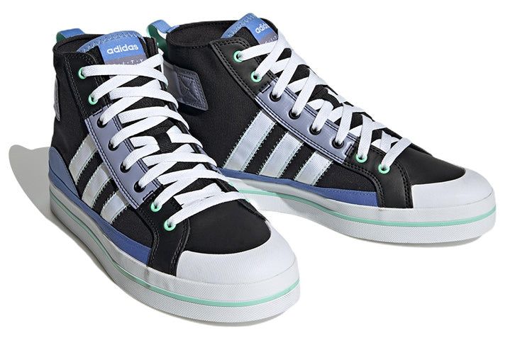 Adidas Neo City Canvas 'Black Blue' HQ4619 sold by KicksCrew product image thumbnail 3