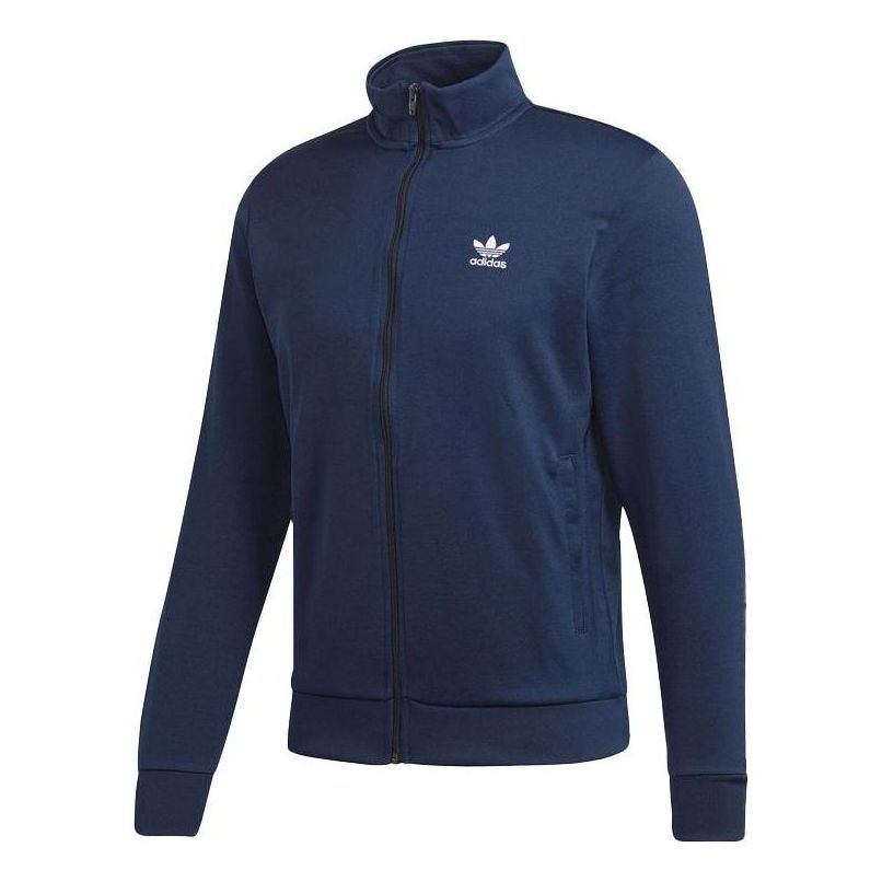 adidas originals Trefoil Essentials Track Jacket 'Navy' GE5140 sold by KicksCrew