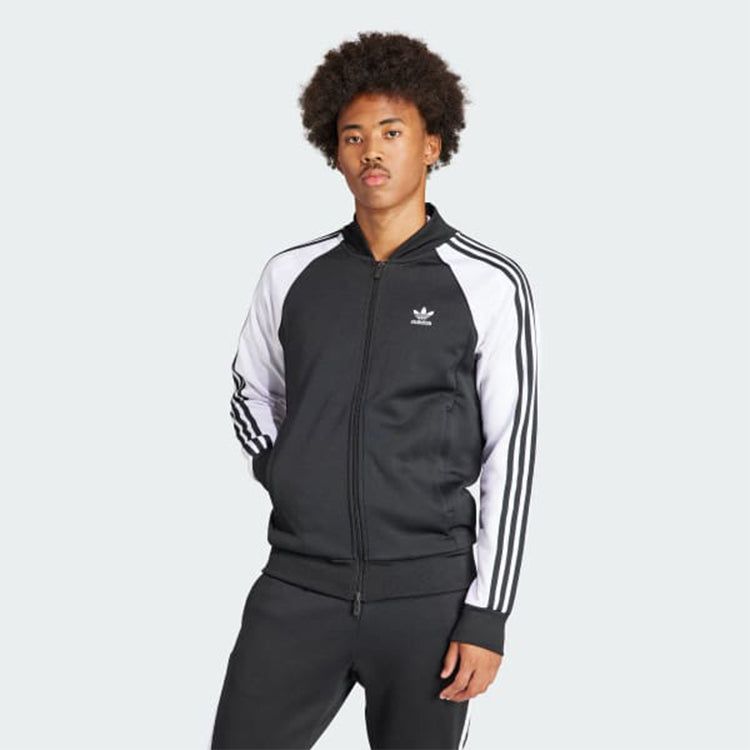 adidas Adicolor Classics SST Track Top Jacket 'Black White' IK7025 sold by KicksCrew product image thumbnail 4