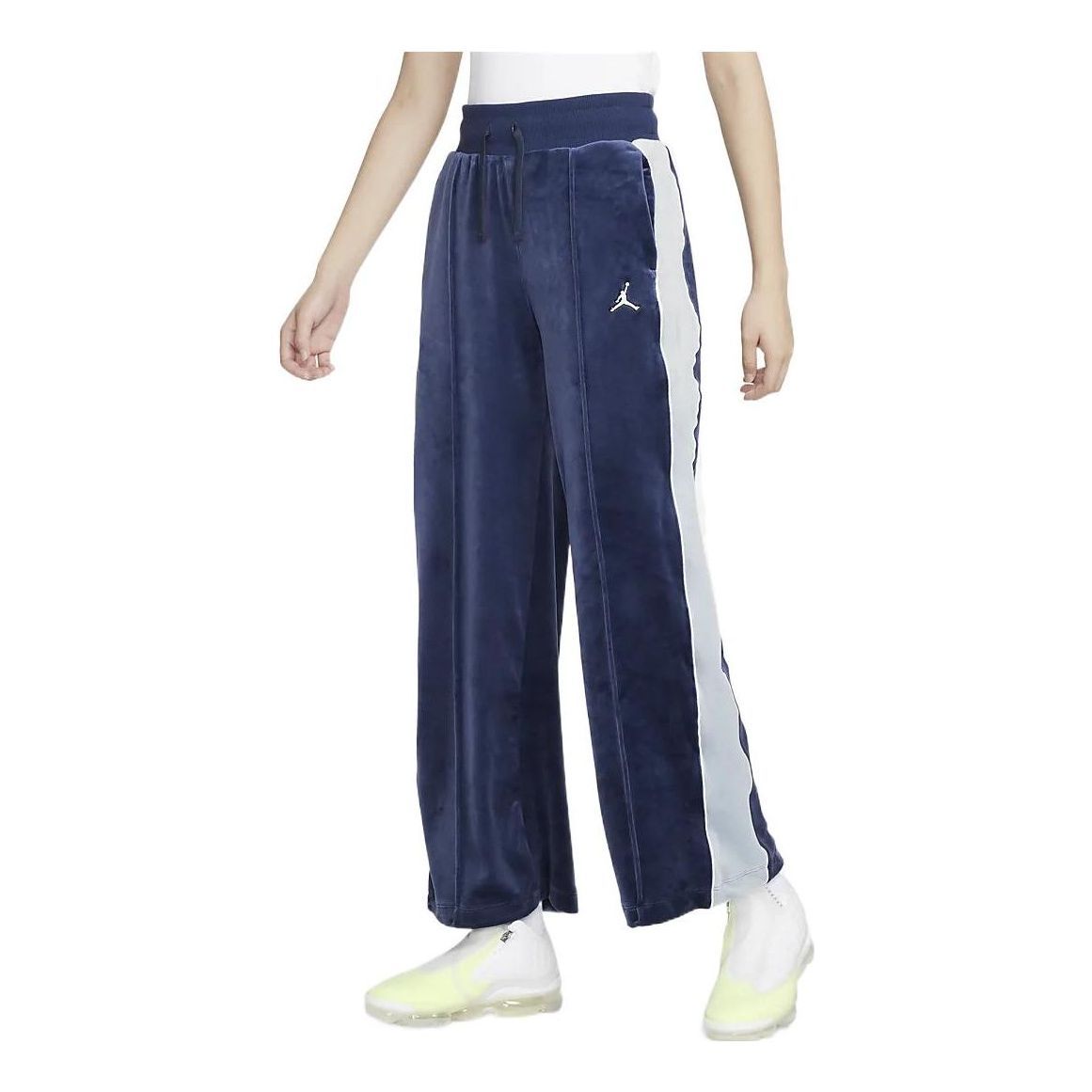 (WMNS) Air Jordan Flight Velour Pant 'Blue' DV1405-410 sold by KicksCrew