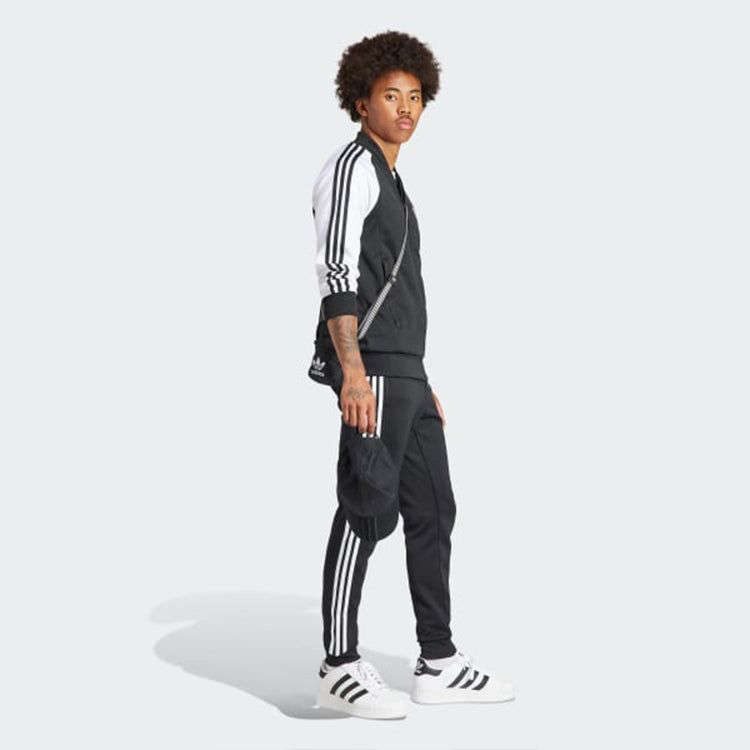 adidas Adicolor Classics SST Track Top Jacket 'Black White' IK7025 sold by KicksCrew product image thumbnail 2
