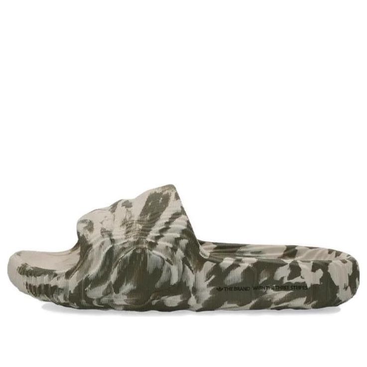 Adidas Originals Adilette 22 Slides 'Wonder White Grey Three' IG5919 sold by KicksCrew