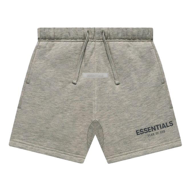 Fear of God Essentials FW21 Sweatshort 'Dark Heather Oatmeal' FOG-FW21-160 sold by KicksCrew