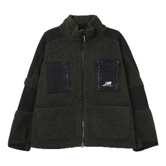 New Balance Winter Warm Coat 'Green Black' MDA43121-KH sold by KicksCrew