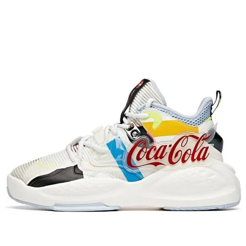 ANTA Badao x Coca Cola Sneakers 'White' 112038085S-3 sold by KicksCrew