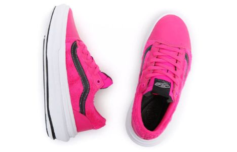 (WMNS) Vans Old Skool Overt Comfycush Shoes 'Neon Pink' VN0A7Q5EPNK sold by KicksCrew