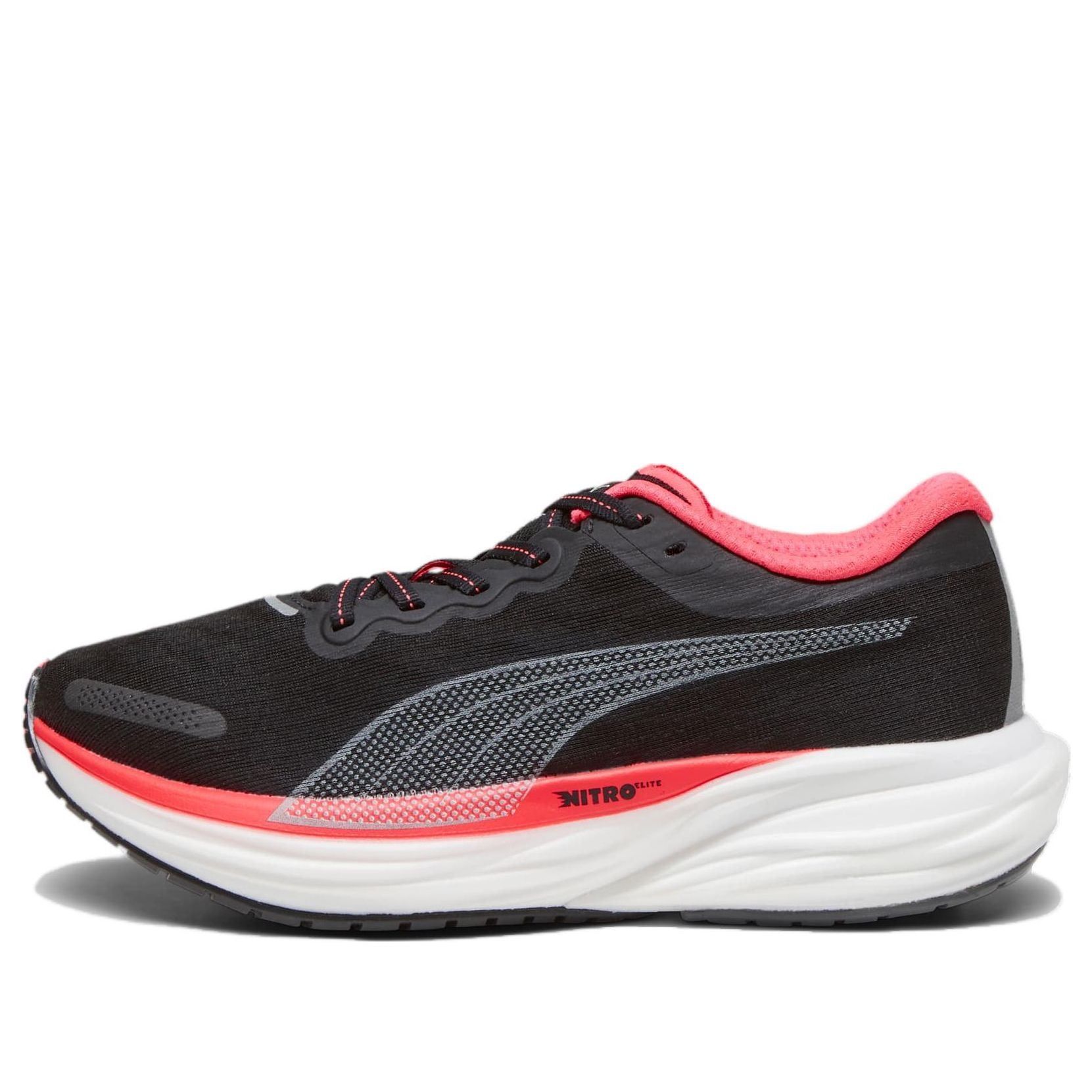 (WMNS) Puma Deviate Nitro 2 'Black Pink White' 37685517 sold by KicksCrew
