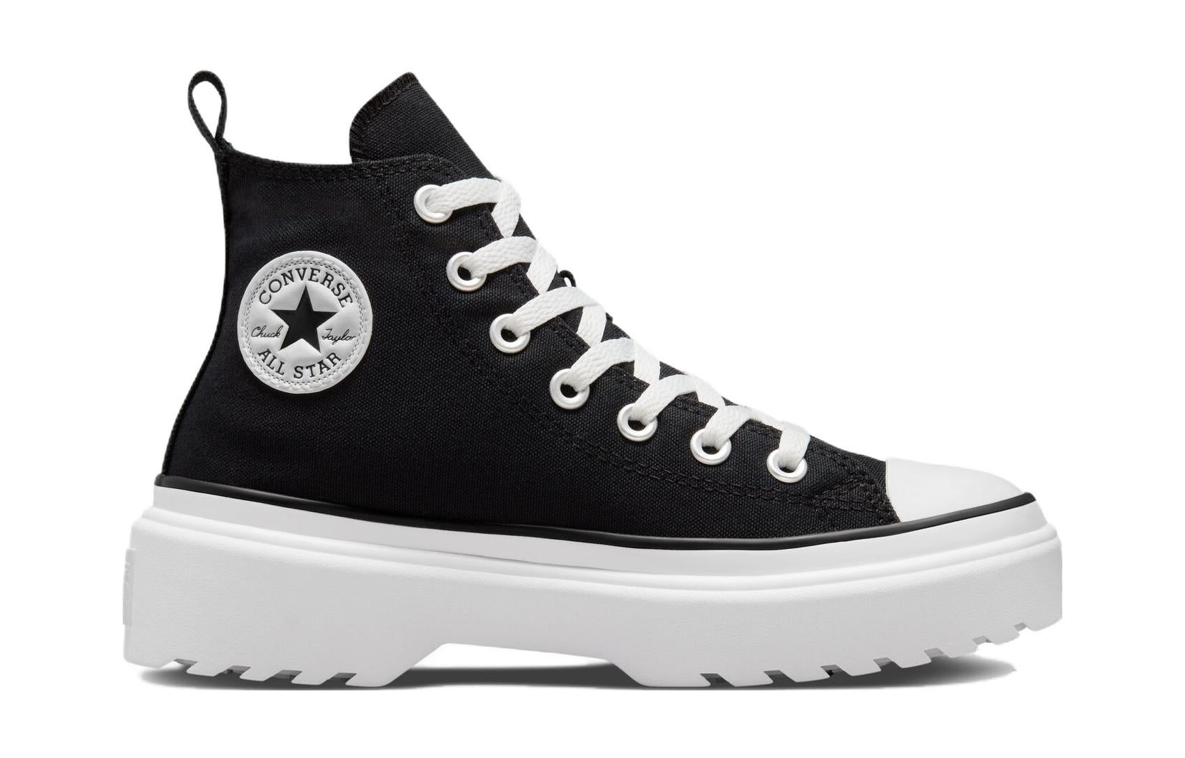 (GS) Converse Chuck Taylor All Star Lugged Lift Platform High 'Black White' A03011C sold by KicksCrew product image thumbnail 3