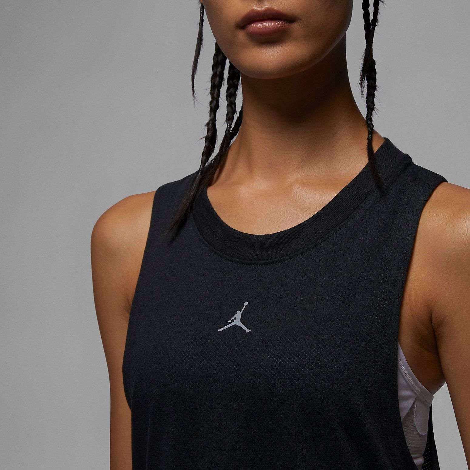 (WMNS) Air Jordan Sports Diamond Tank Top 'Black' FB4630-010 sold by KicksCrew product image thumbnail 2